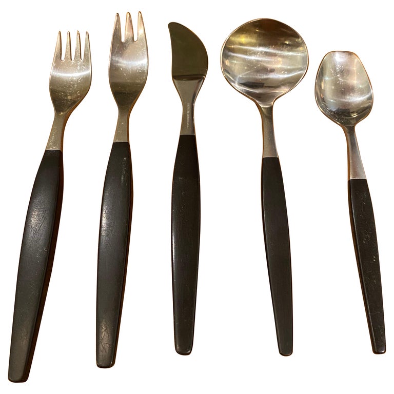 Gense Swedish Flatware Service for 12 For Sale at 1stDibs | gense stainless  sweden, rich gense specials