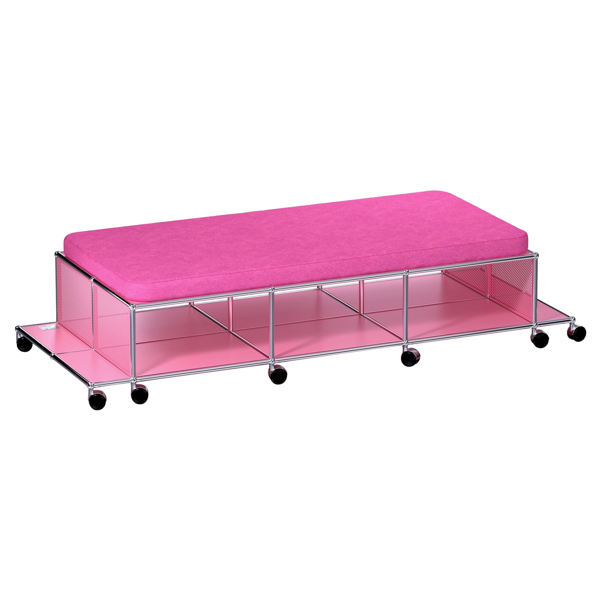 Limited Edition NEW USM Downtown Pink Central Lounge by Ben Ganz in STOCK For Sale