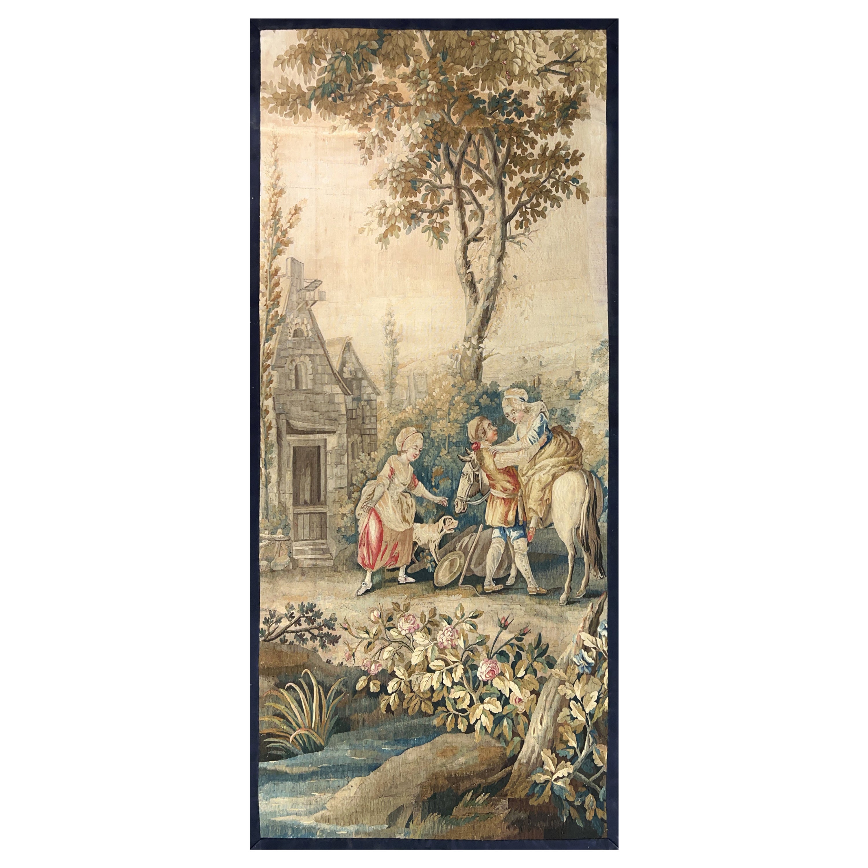 18th Century, Aubusson Tapestry, N° 1195 For Sale