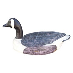 Mid-Century Hand-Crafted and Hand-Painted  American Duck Decoy
