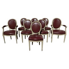 Set 8 French Dining Chairs