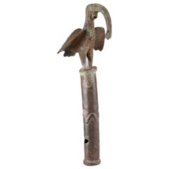 Bronze Idiophone "Ahianmwen-Oro" Edo Kingdom 'Nigeria' Between 16th-19th Century