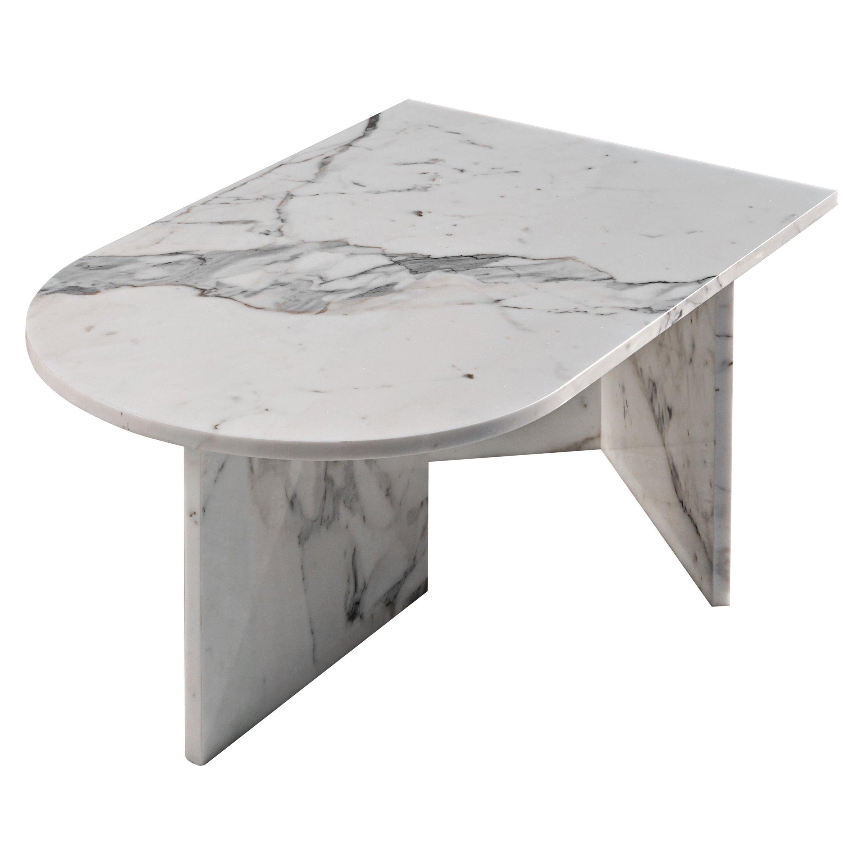 Bas Marble Coffee Table by Edition Club For Sale