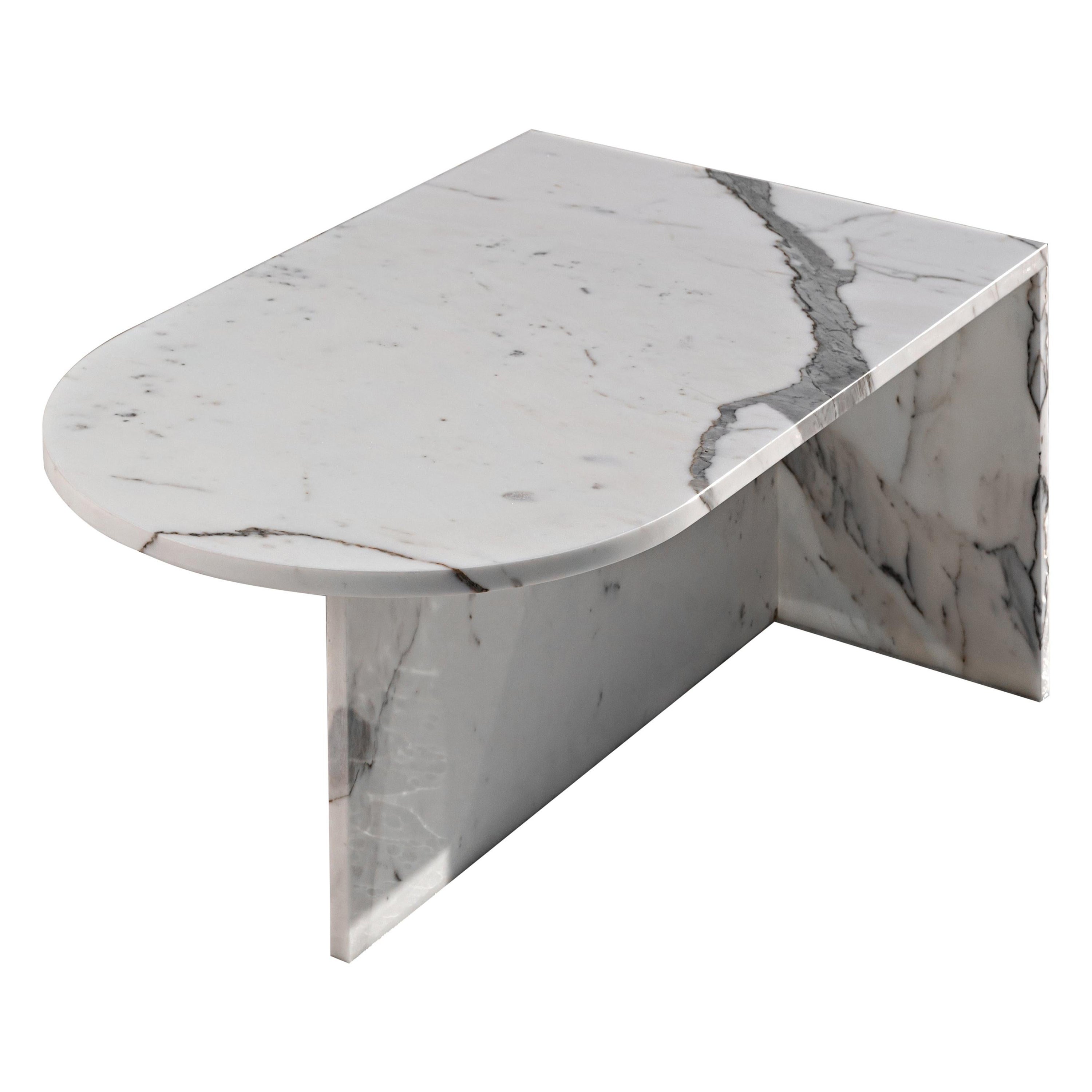 Ara Marble Coffee Table by Edition Club For Sale