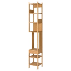 Achille Castiglioni 'Lungangolo' Wood Shelving Unit