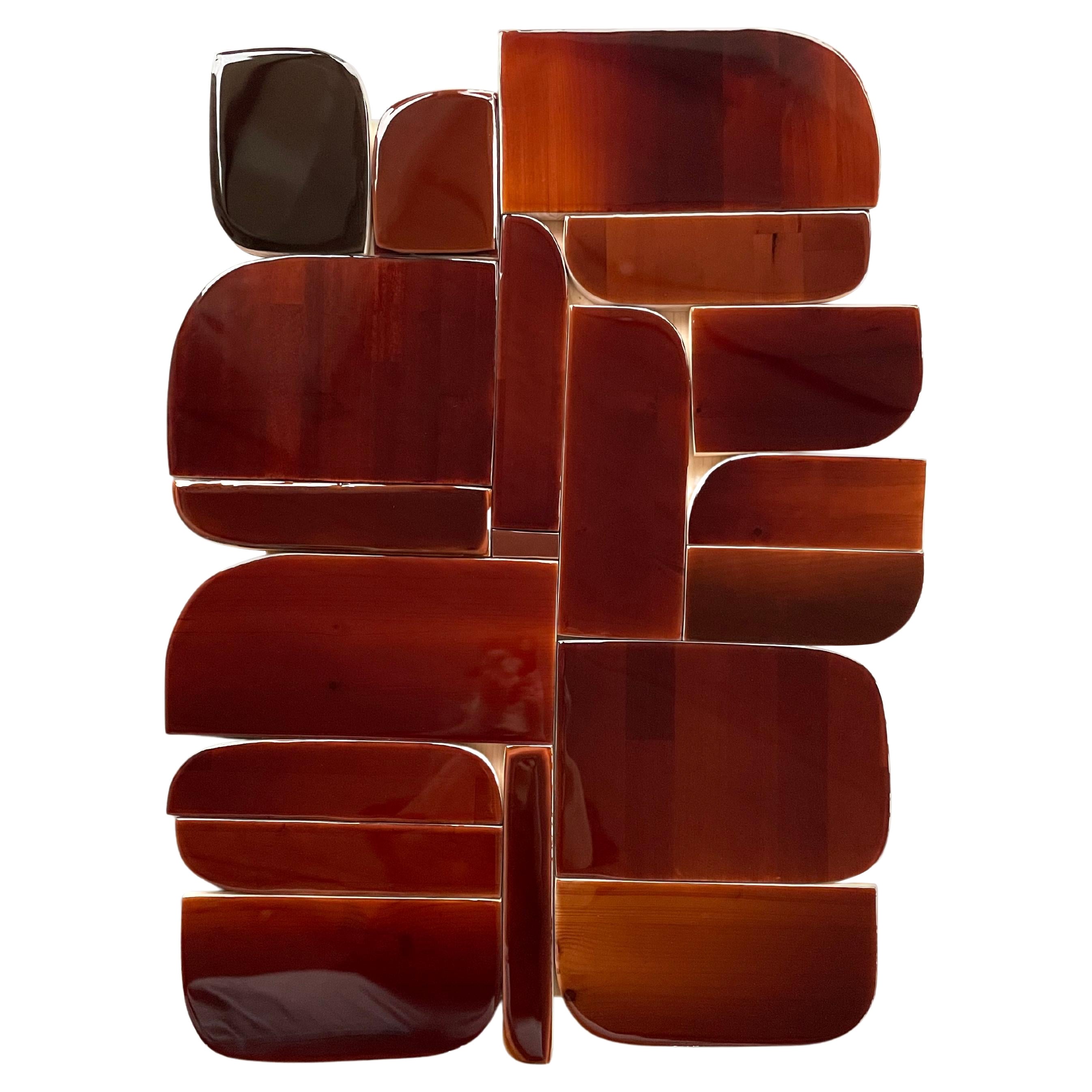 Elements 025 Wall Sculpture by Eline Baas For Sale at 1stDibs