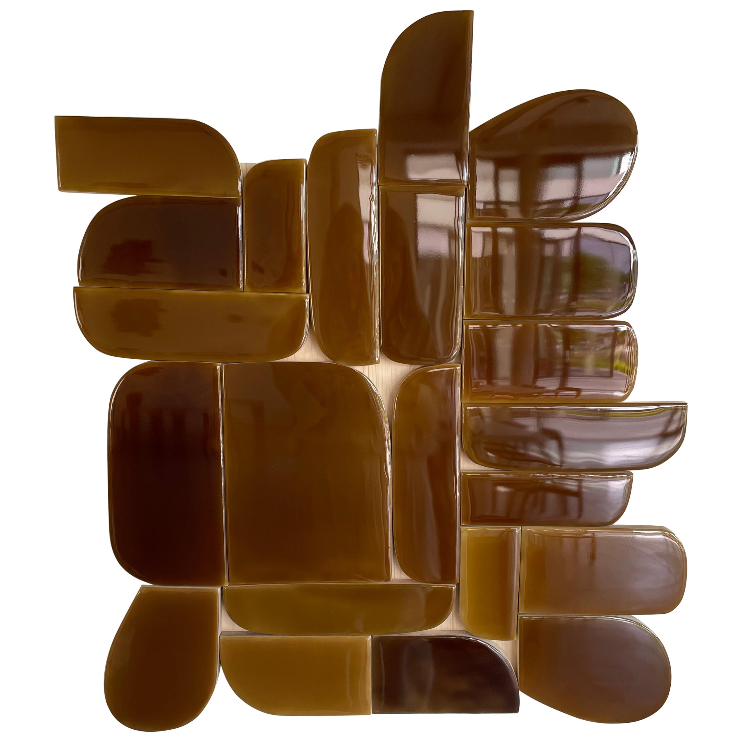 Elements 18 Wall Sculpture by Eline Baas For Sale at 1stDibs