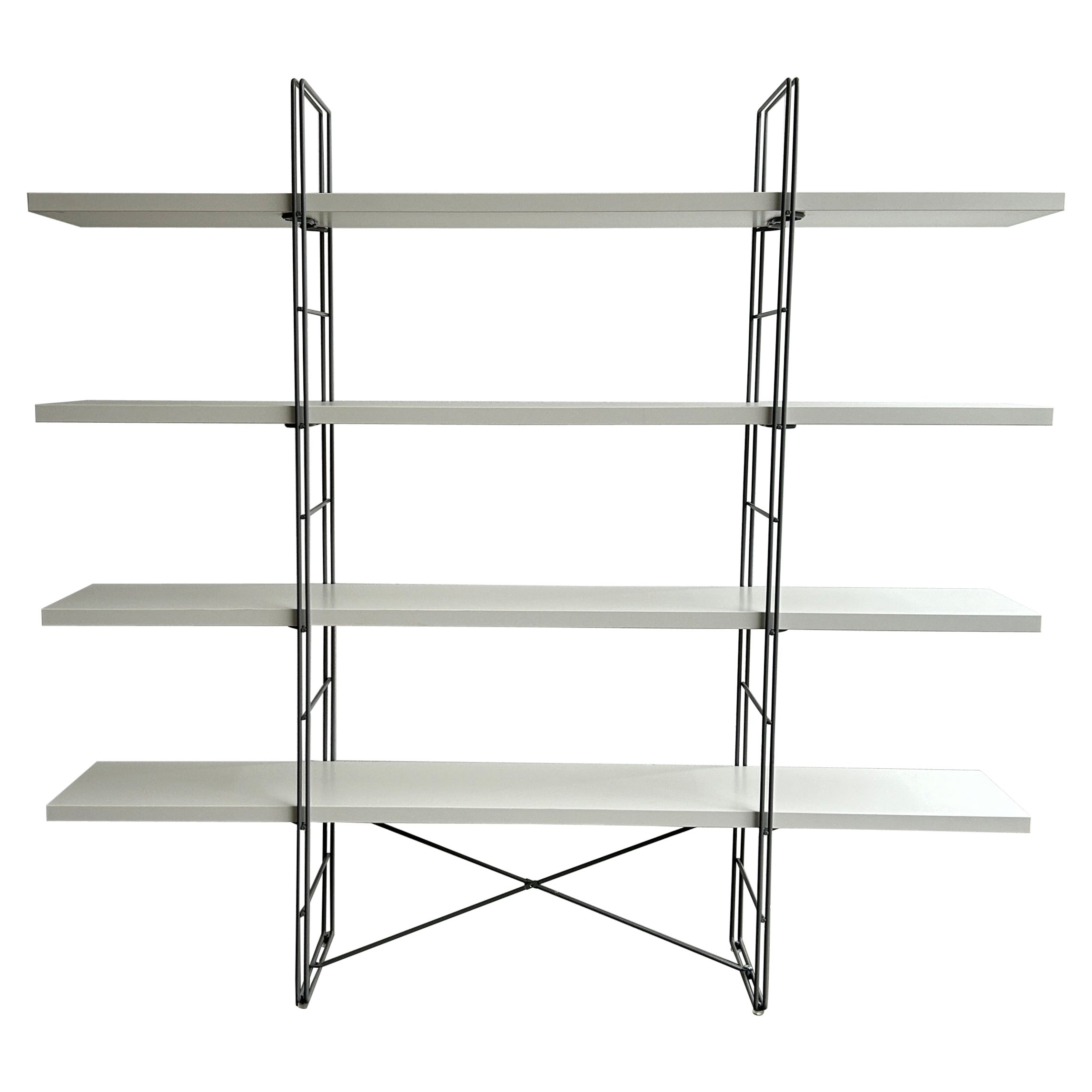 Vintage 'Enetri' String Shelf by Niels Gammelgaard for Ikea, 1990s Design