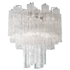 Vintage 1960s Murano Glass Chandelier