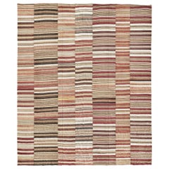 Patchwork de tapisserie turc Kilim vintage