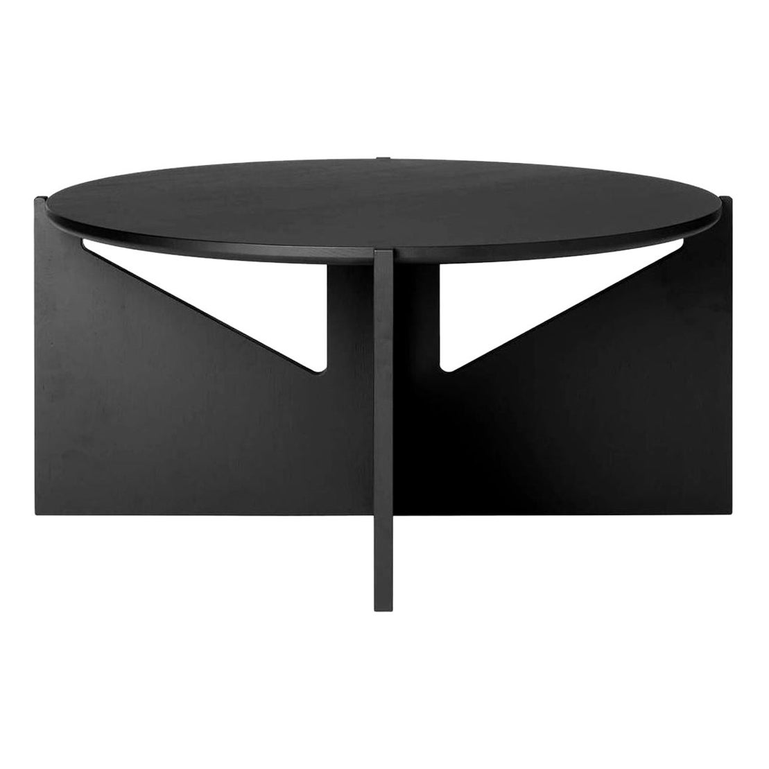 XL Black Table by Kristina Dam Studio