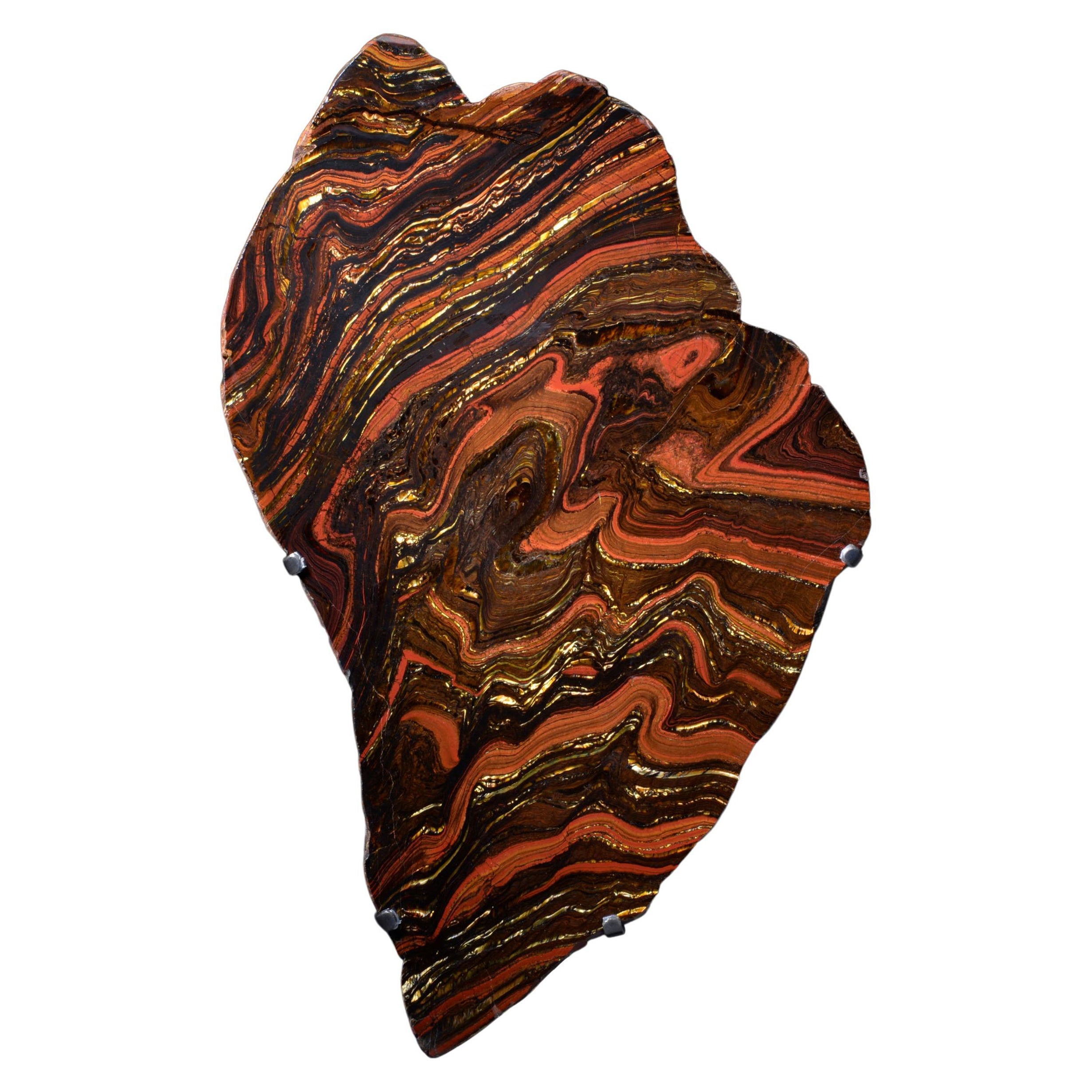 Banded Iron Formation with Red Jasper, Haematite & Tiger's Eye  For Sale