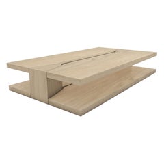 Oak Amarante Low Table by LK Edition