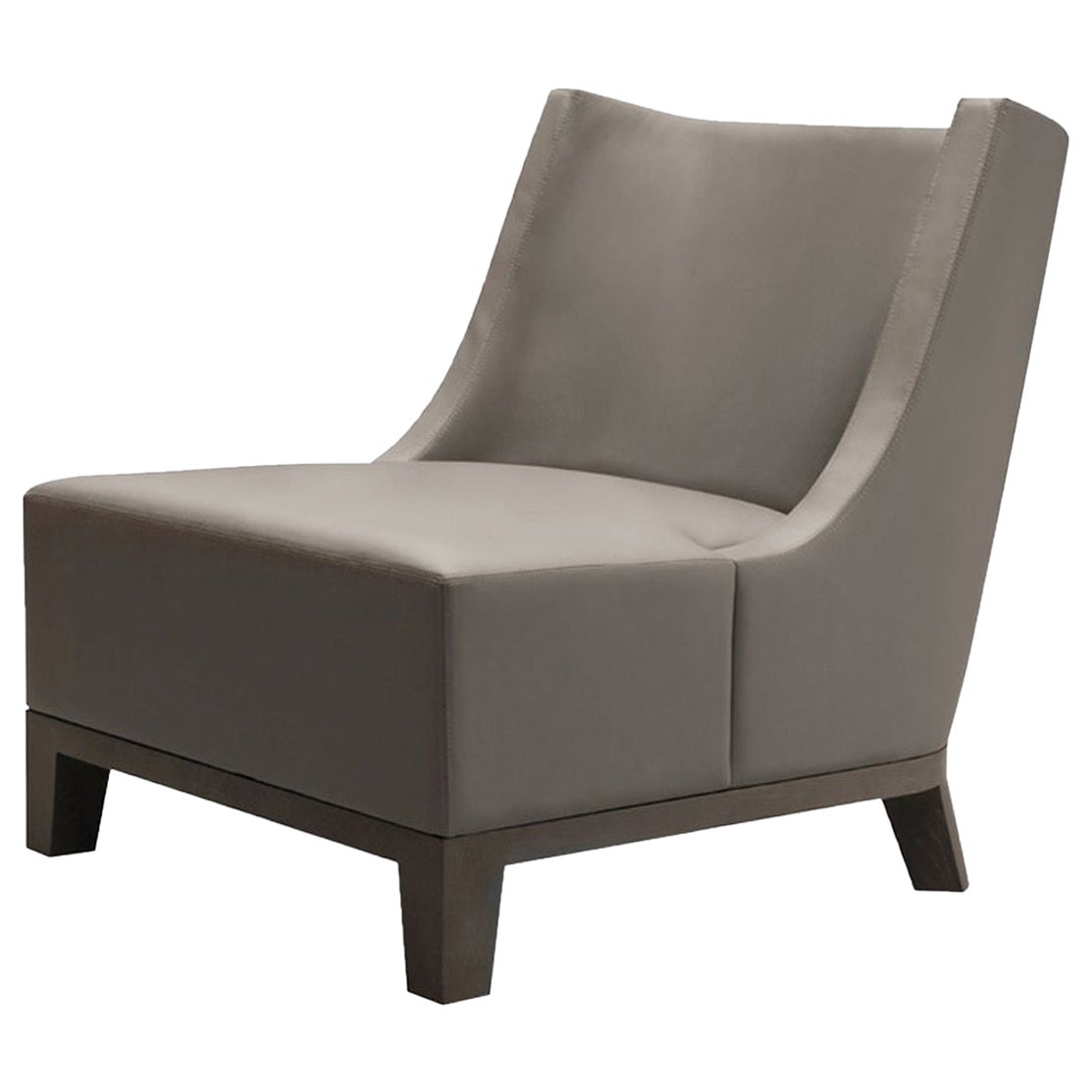 Carle Lounge Chair by LK Edition For Sale