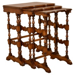 19th Century Set of Three Nesting Side Tables