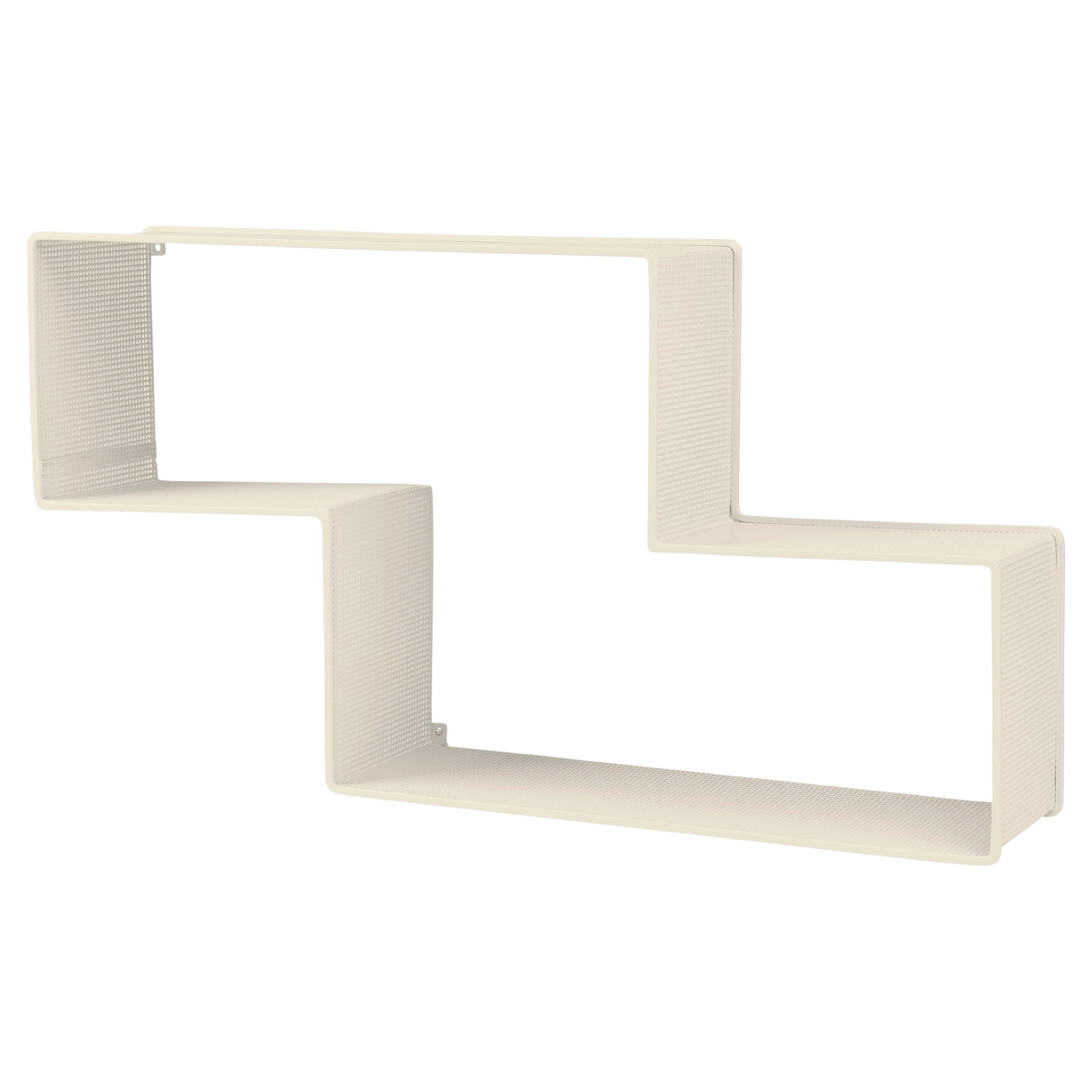 Mathieu Matégot 'Dédal' Shelf for GUBI in Cream For Sale