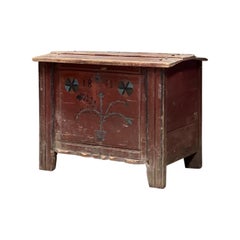 Folk Art Scandinavian Chest