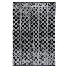 Contemporary Geometric Luxury Hand-Finished Area Rug