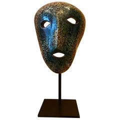 Ceramic Mask, Accolay, France, 1960s