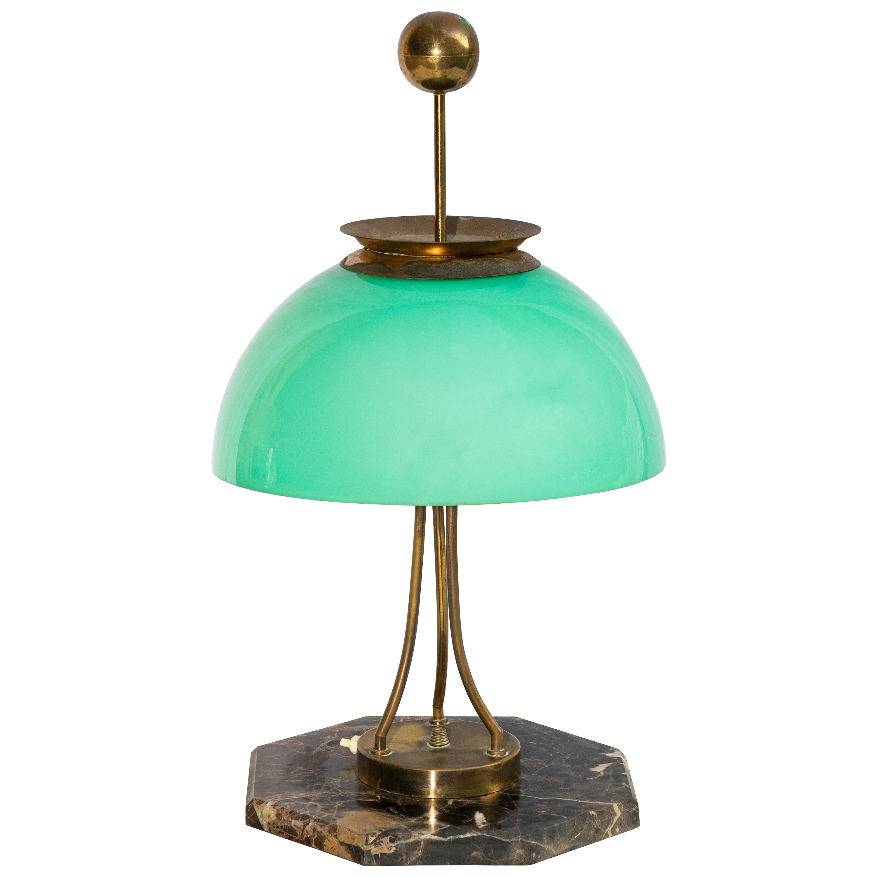 Vintage-Tischlampe, Italien, Mitte des 20. Jahrhunderts