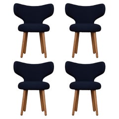 Satz von 4 KVADRAT/Hallingdal & Fiord WNG-Stühlen von Mazo Design