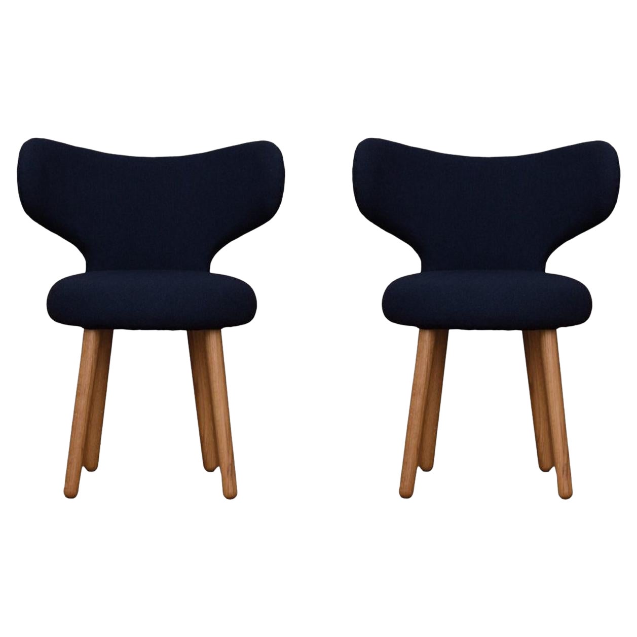 Set of 2 KVADRAT/Hallingdal & Fiord WNG Chairs by Mazo Design For Sale