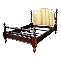 19th C Style Rose Tarlow Melrose House Queen Bed in Mahogany