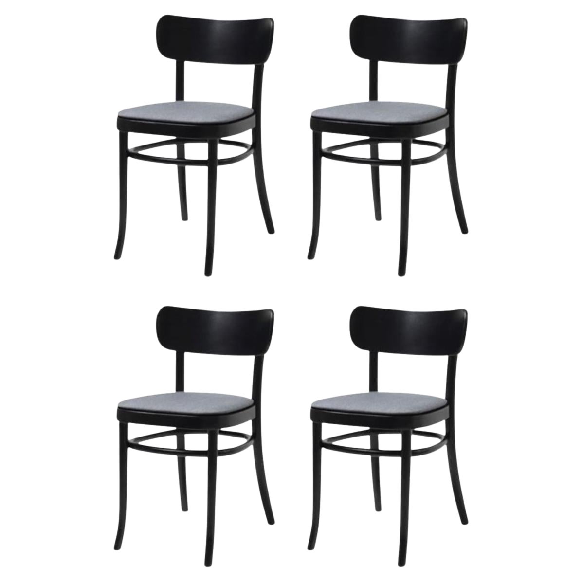 Ensemble de 4 chaises MZO par Mazo Design