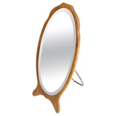 Table Mirror, Walnut, 1880s