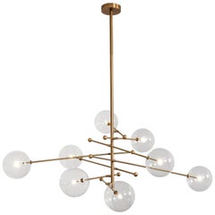 Lampadario a 8 bracci RD15 di Schwung