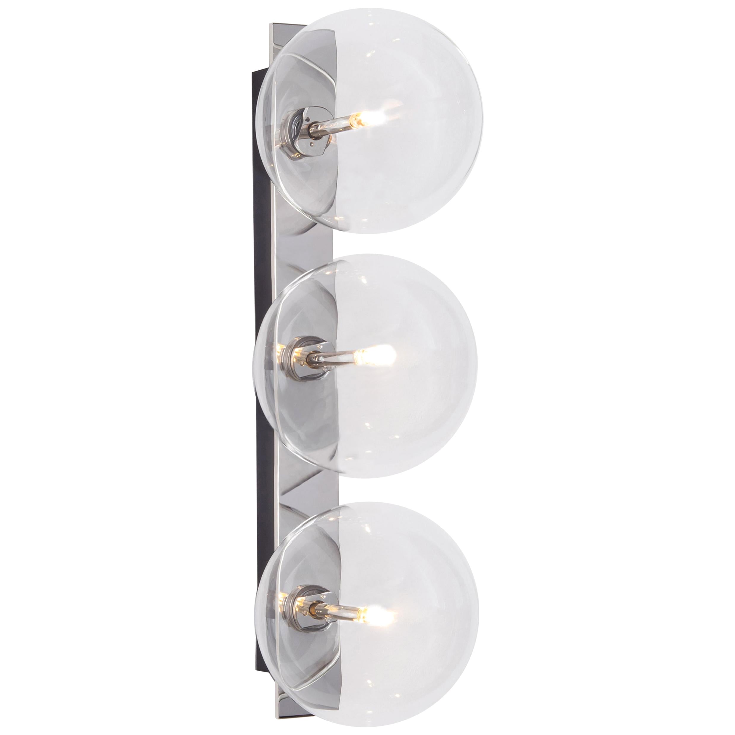 Oslo Triple Wall Sconce by Schwung