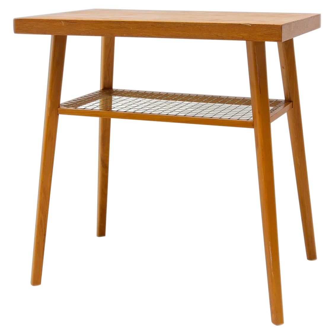  Table d'appoint du milieu du siècle de Dřevopodnik Holešov, Tchécoslovaquie, années 1960