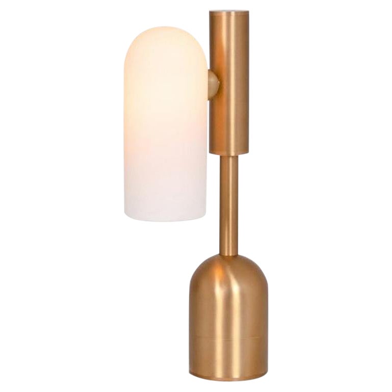 Odyssey 1 Brass Table Lamp by Schwung For Sale