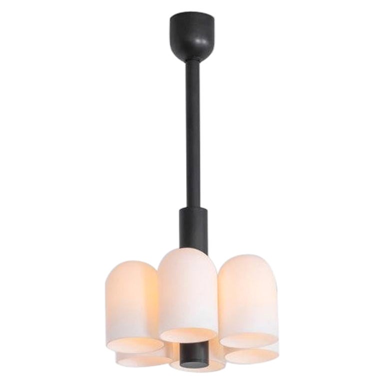 Odyssey 6 Black Pendant Light by Schwung For Sale