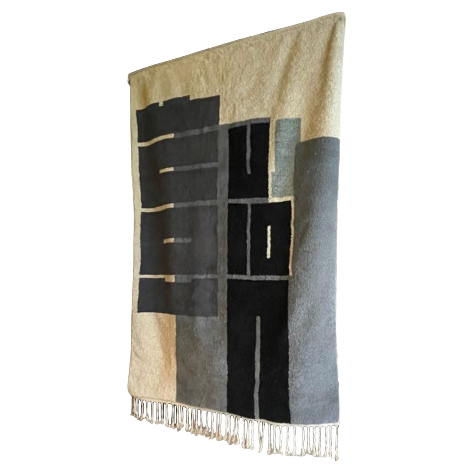 Fluidity Confusion Rug by Geke Lensink For Sale