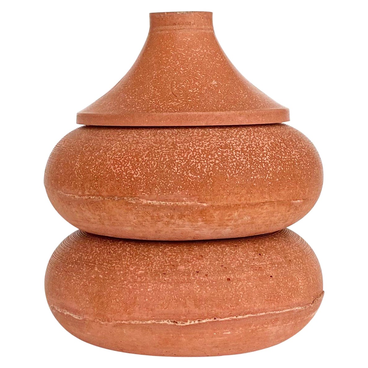 Nomad Jar Pebble Tower by Gilles & Cecilie For Sale