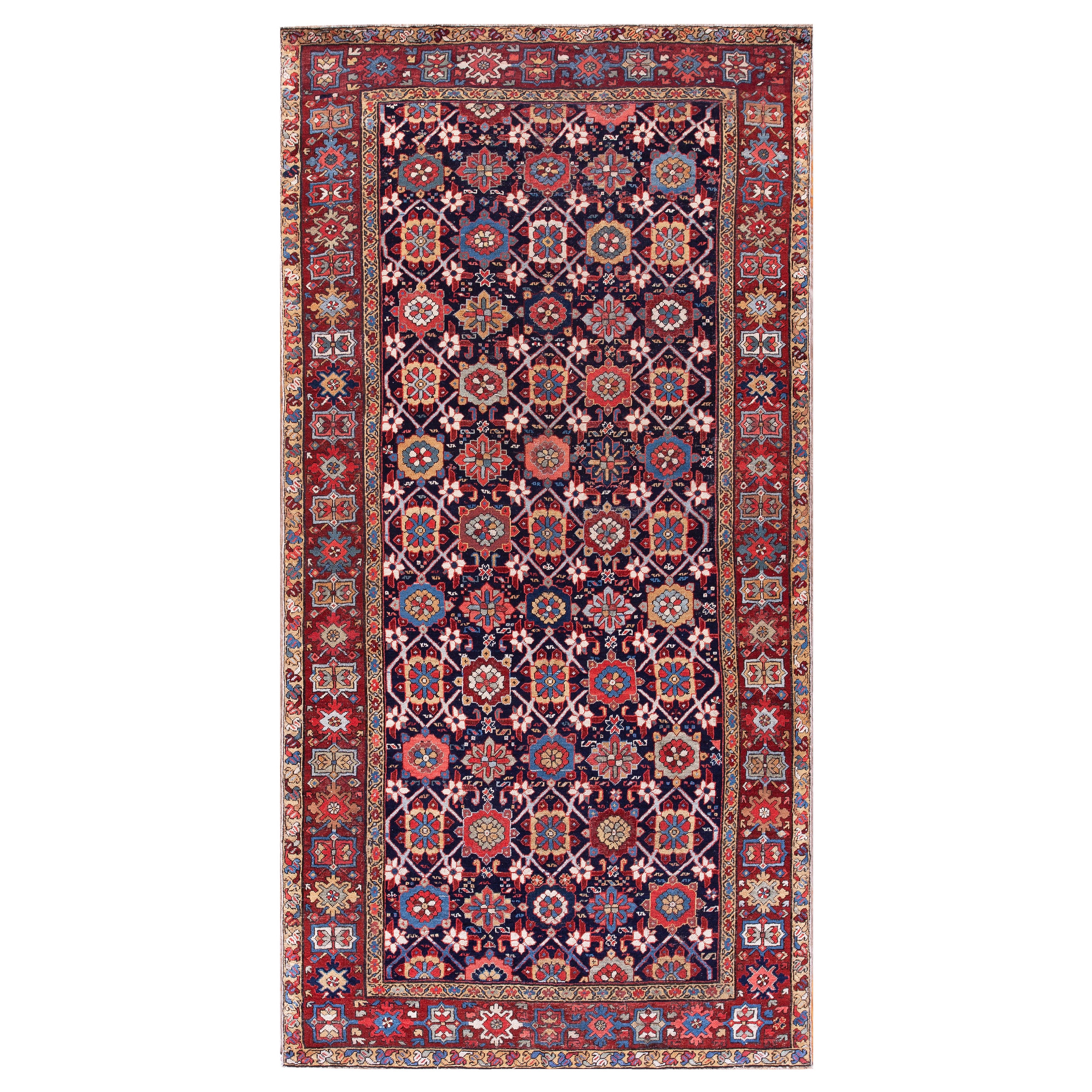 Mid 19th Century N.W. Persian Carpet ( 5'4 x 11' x 163 x 335 ) For Sale