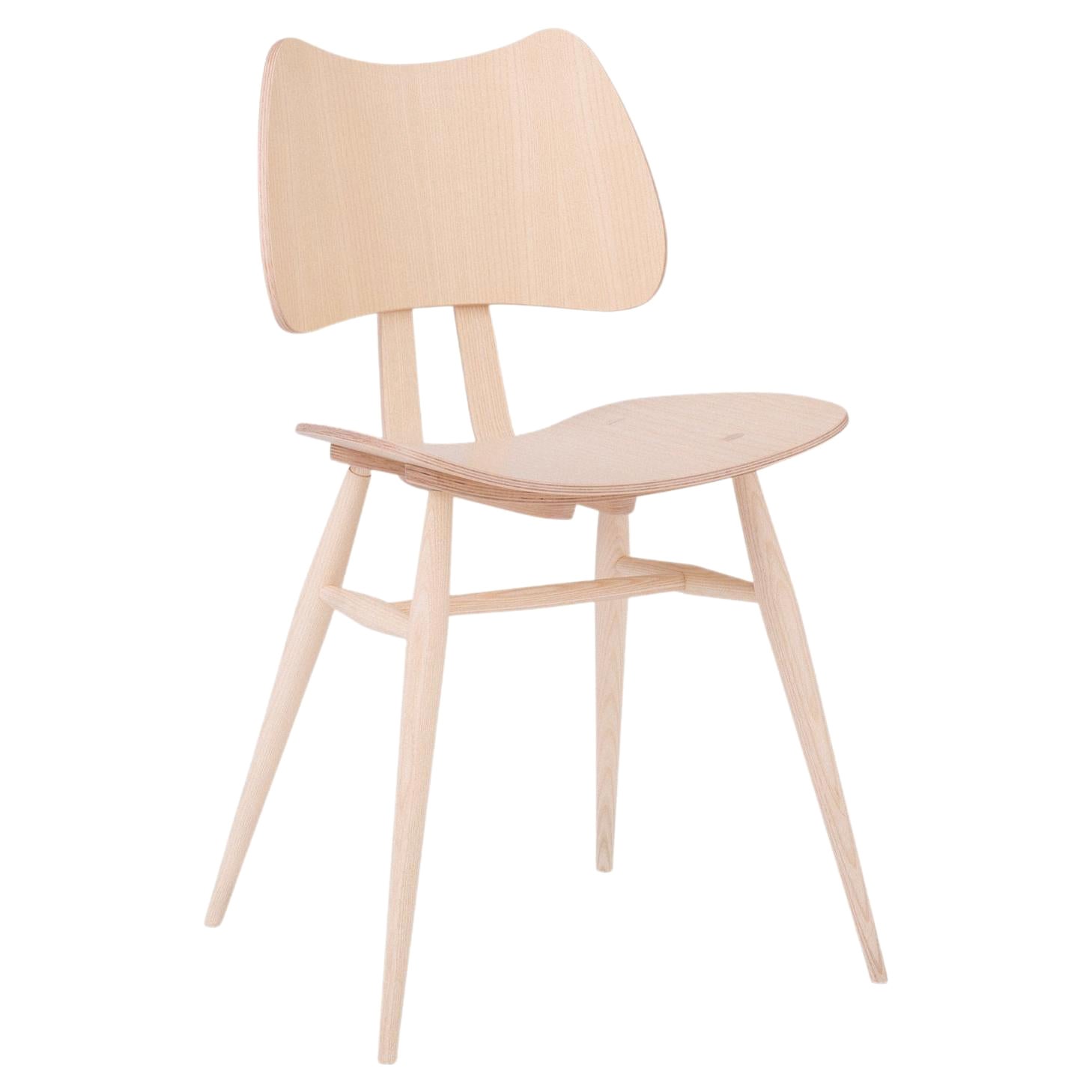 L.Ercolani Butterfly Natural Chair Designed by Lucian R Ercolani in Stock