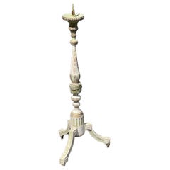 Large French Church Candlestick 