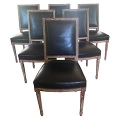 19th Century Louis XVI style Dining Chairs 