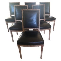 Antique 19th Century Louis XVI style Dining Chairs 