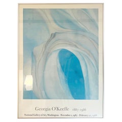 Large Scale Georgia O’keeffe Vintage Lithograph 