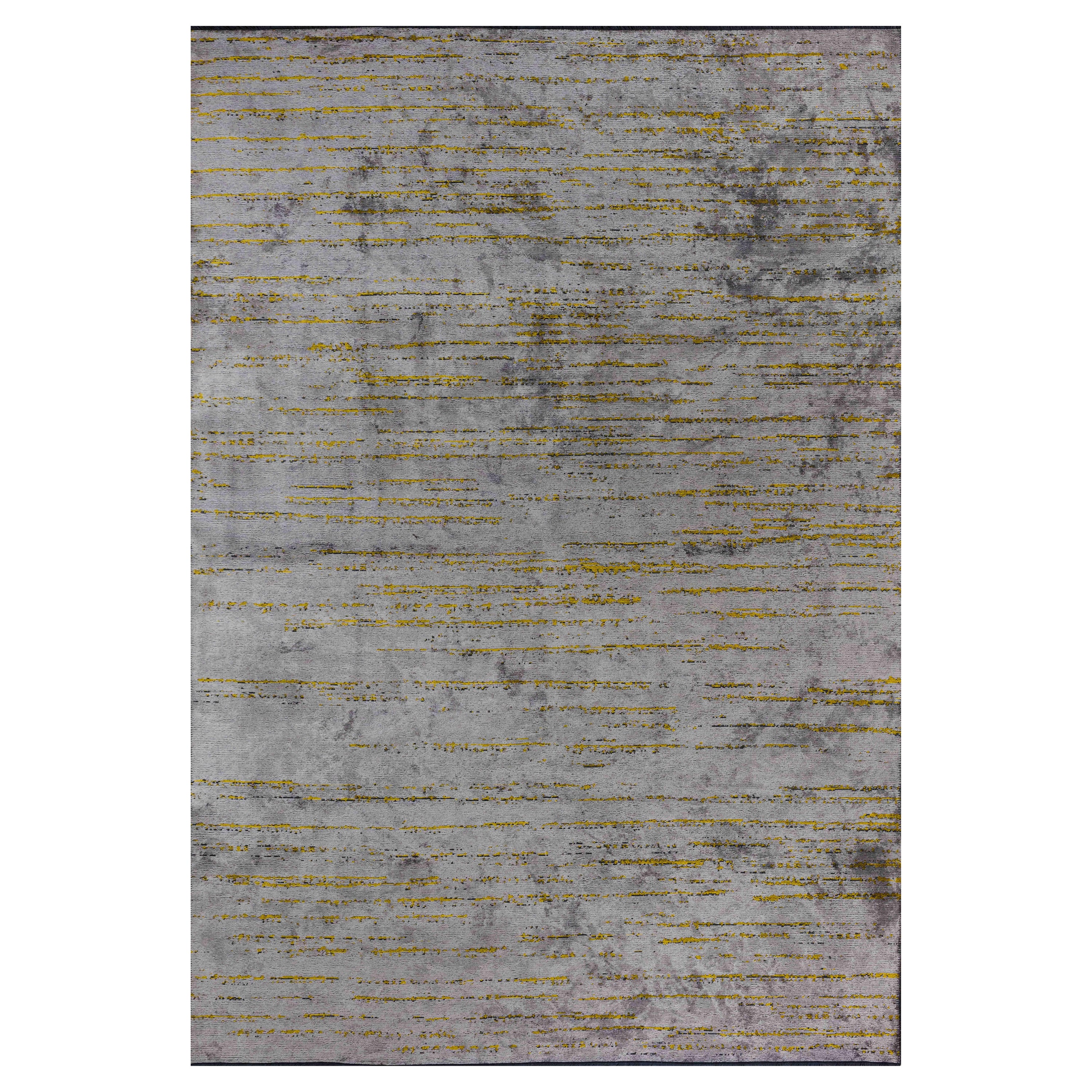 For Sale:  (Yellow) Modern  No Pattern Solid Color Luxury Area Rug