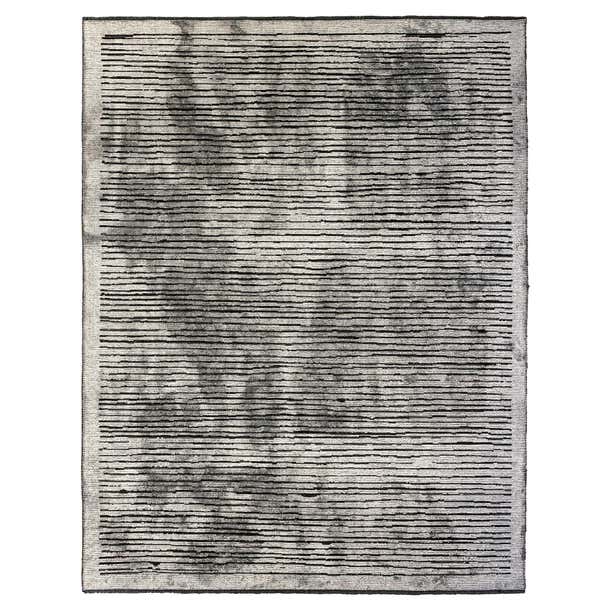 Customizable Modern Striped Luxury Area Rug For Sale at 1stDibs