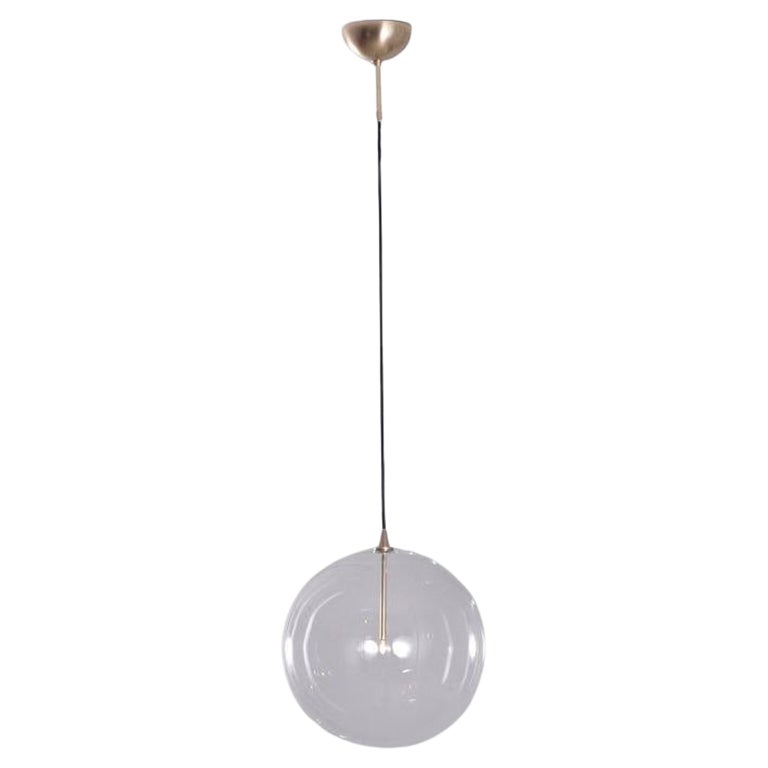 Lampe à suspension globe en verre 35 de Schwung