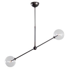 Lustre Balance en métal noir 150 x 150 par Schwung