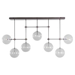 Soap B7 MD Black Gunmetal Chandelier by Schwung