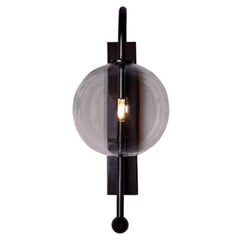 Naples Black Gunmetal Wall Sconce by Schwung