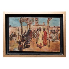 Late 19th, Early 20th Century, English Painting Orientalist School