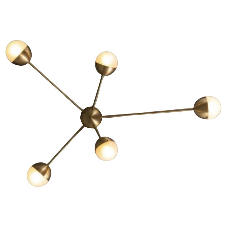 Molecule Spark Flush Mount by Schwung For Sale at 1stDibs